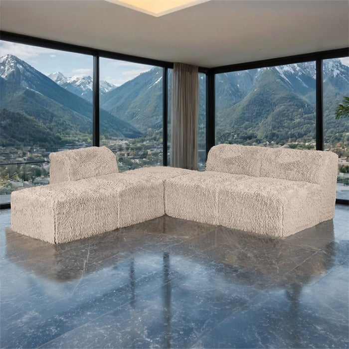 Nappo Fluffy Modular Sectional - Taupe