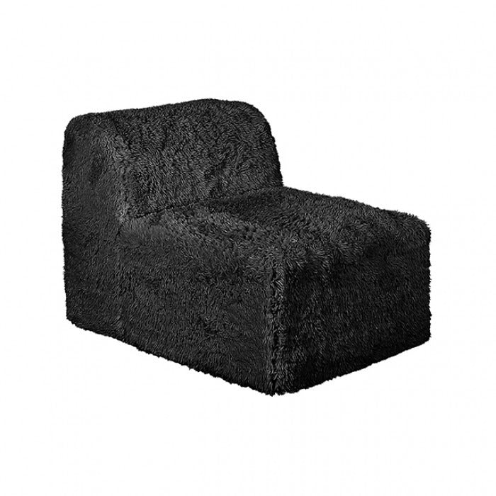 Nappo Fluffy Modular Sectional - Black