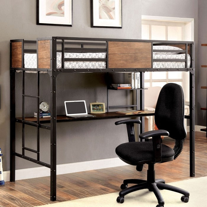 Claptin Twin/Workstation Bunk Bed