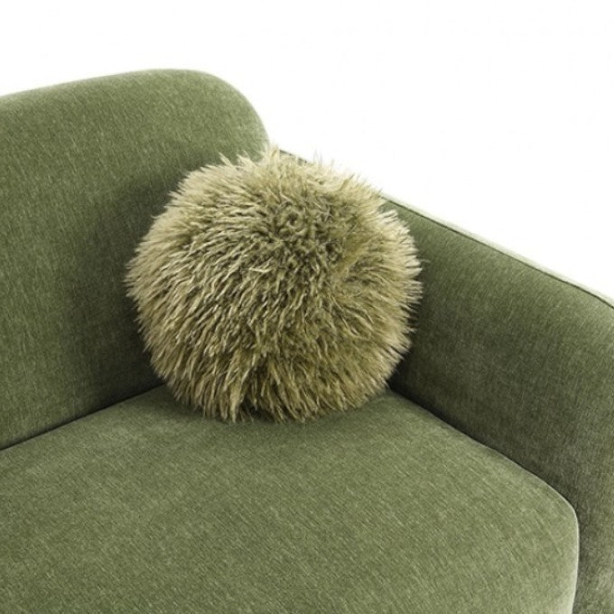 Melonie Sofa - Mustard Green