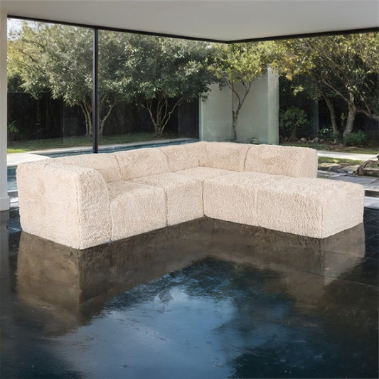 Nappo Fluffy Modular Sectional - Beige
