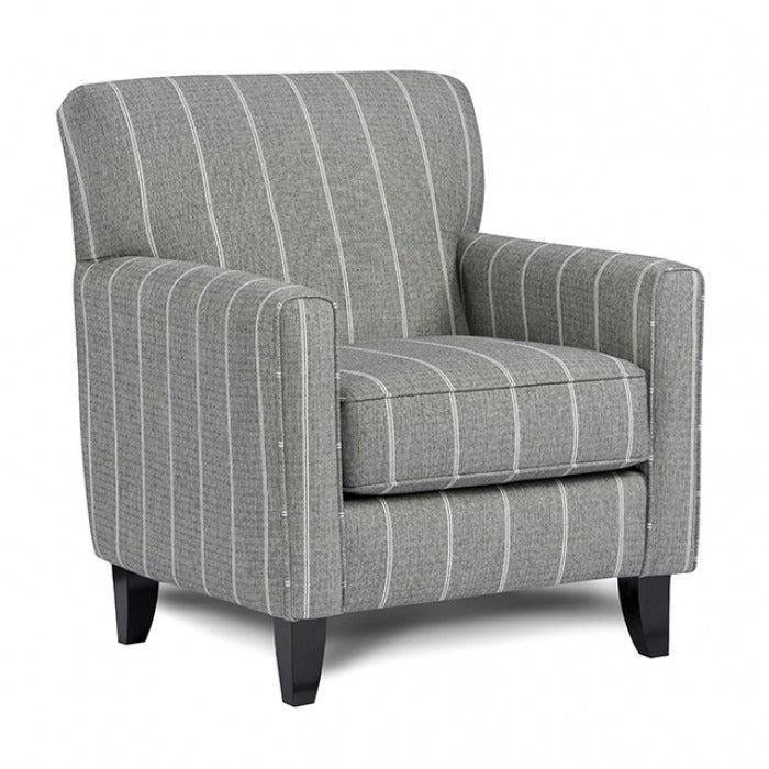Pocklynn Stripe Pattern Chair