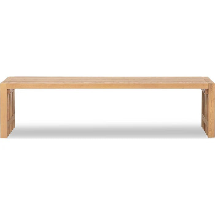 Tanneth Dining Bench- Flaxen