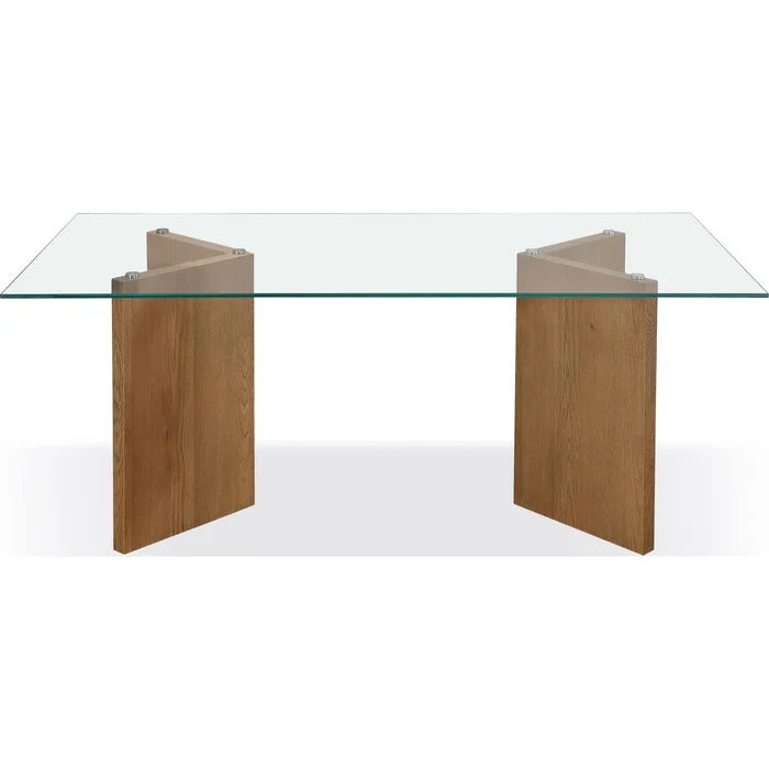 Ondine Glass Top Dining Table