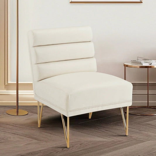 Karli Velvet Accent Chair - Futu With . . .