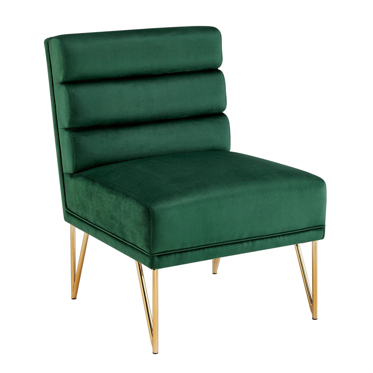 Karli Velvet Accent Chair - Futu With . . .