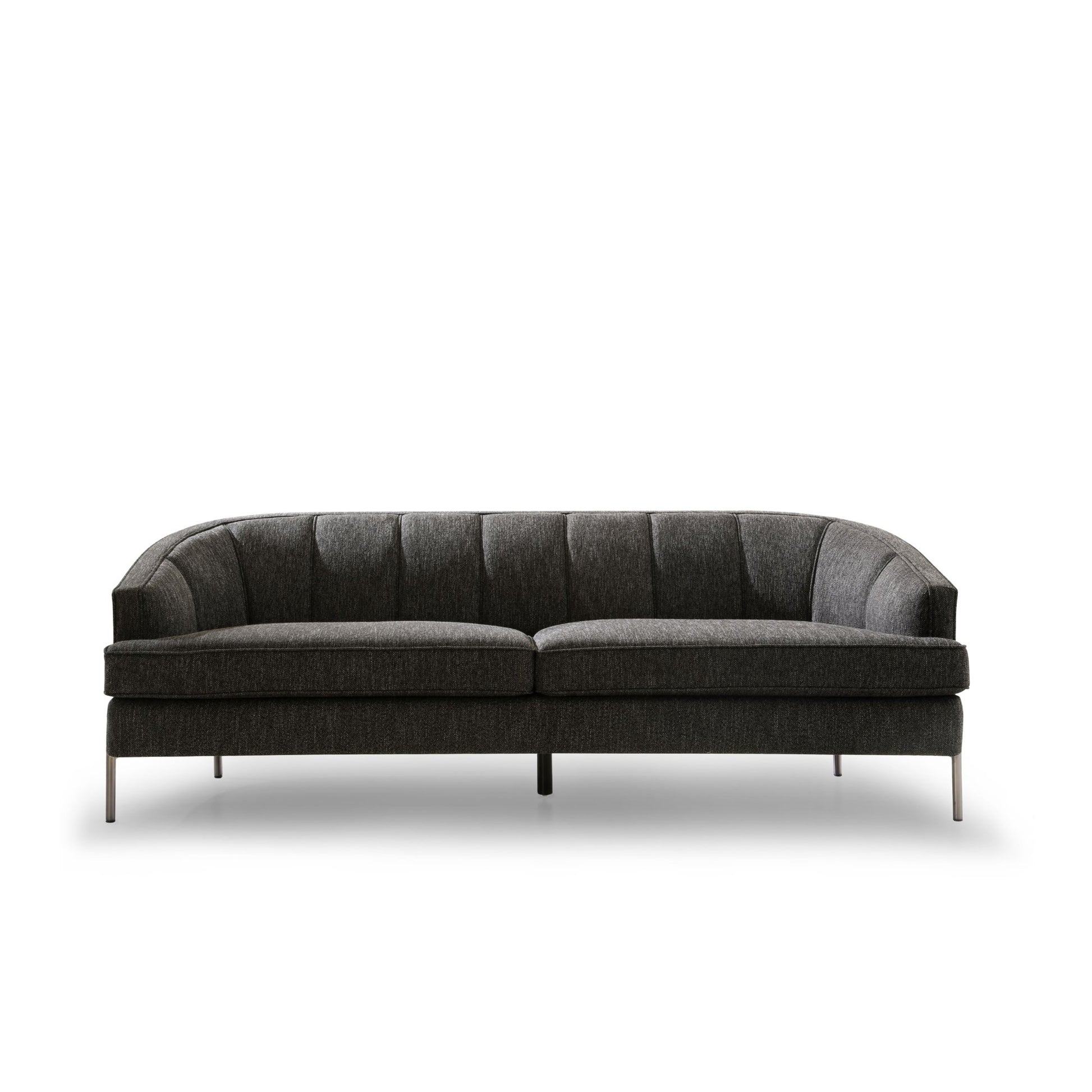 Philo Linen-Textured Sofa - Futu With . . .