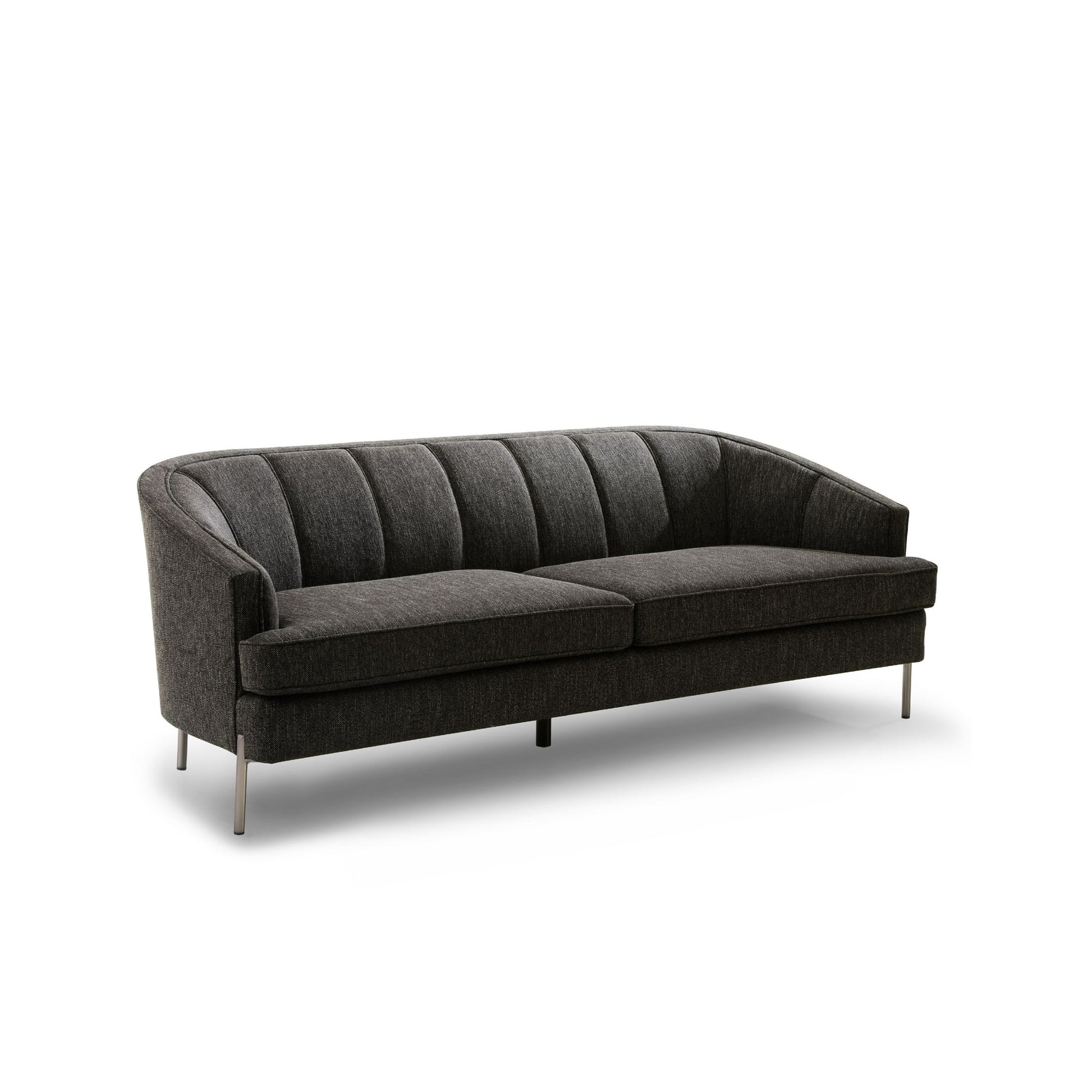 Philo Linen-Textured Sofa - Futu With . . .