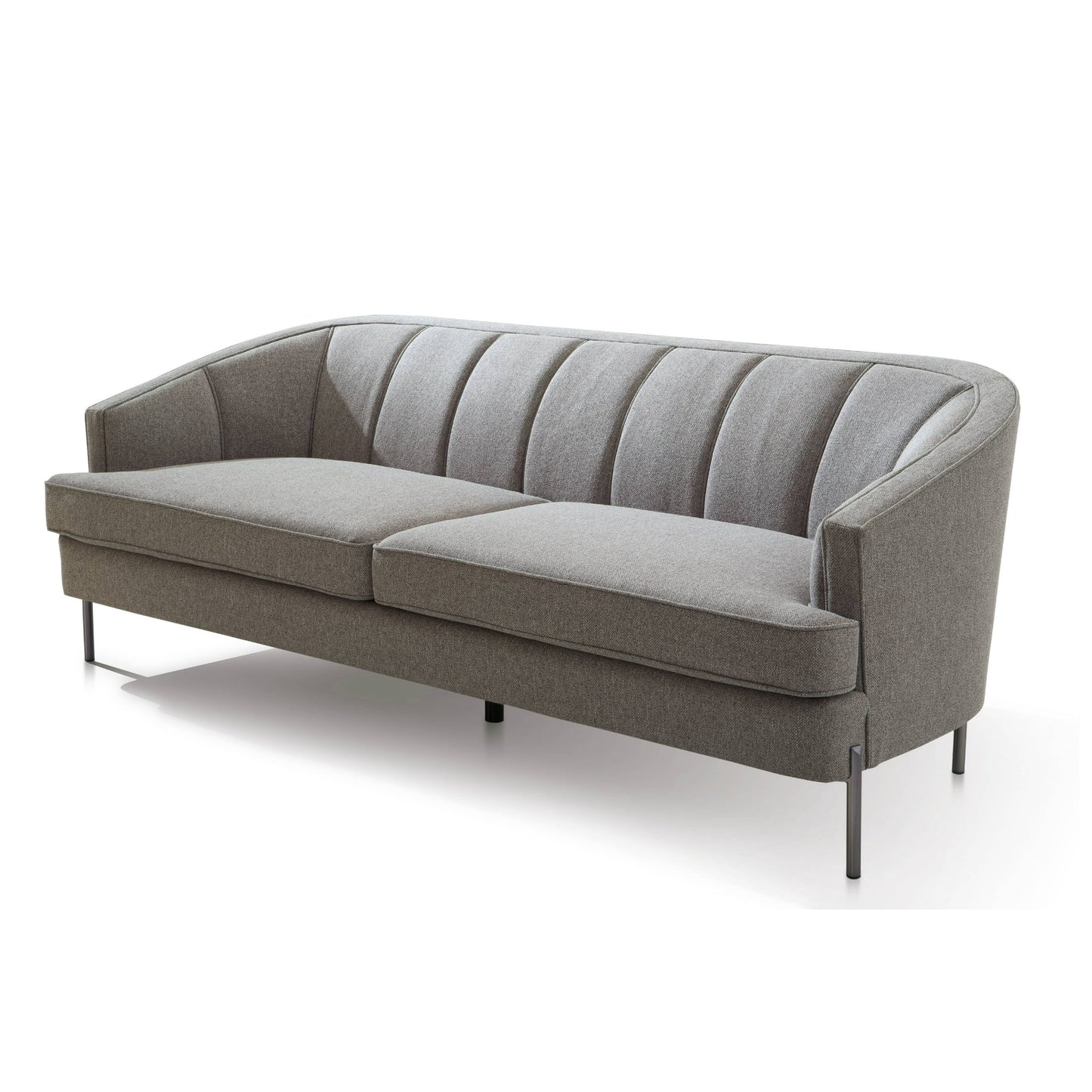 Philo Linen-Textured Sofa - Futu With . . .