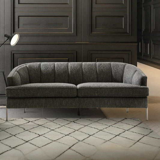 Philo Linen-Textured Sofa