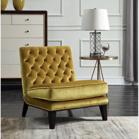 Priam Velvet Accent Chair - Futu With . . .