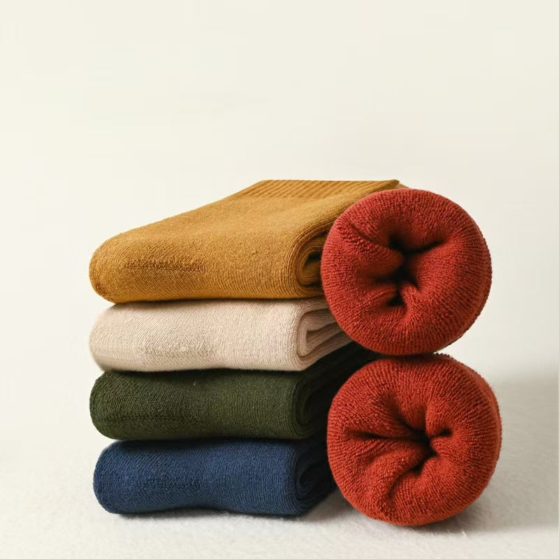 Unisex Thick Cotton Terry Socks - 2 Pairs - Futu With . . .