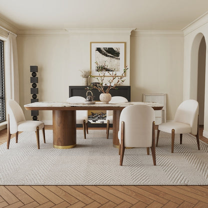 Willen Dining Table w/Ceramic Top