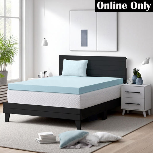 3-Inch Gel Memory Foam Mattress Topper