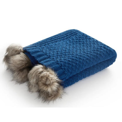 Dorsey Knitted Throw Blanket - Futu With . . .