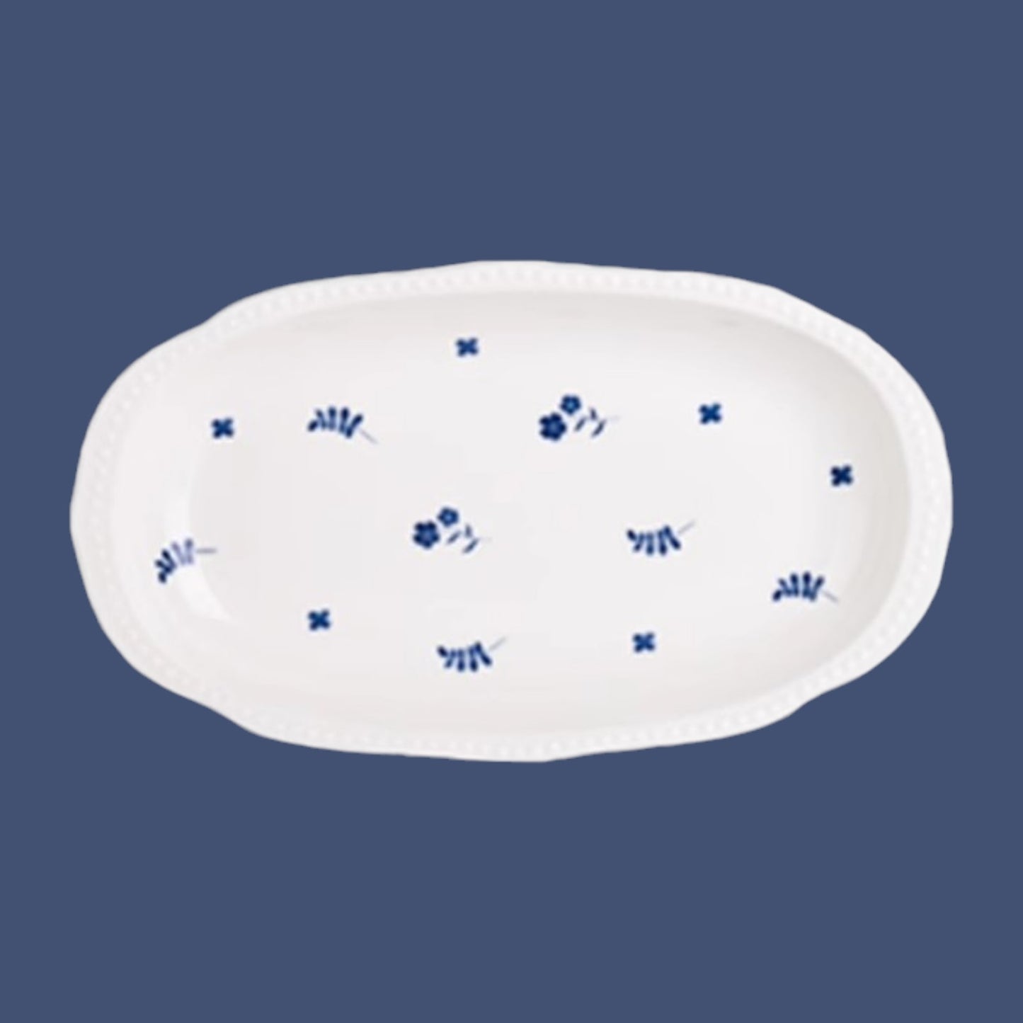 Blue Fleur Dinnerware