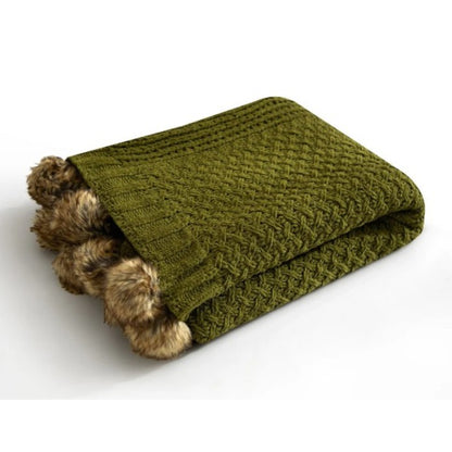 Dorsey Knitted Throw Blanket - Futu With . . .