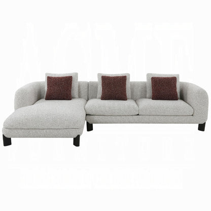 Marde Sectional Sofa w/6 Pillows