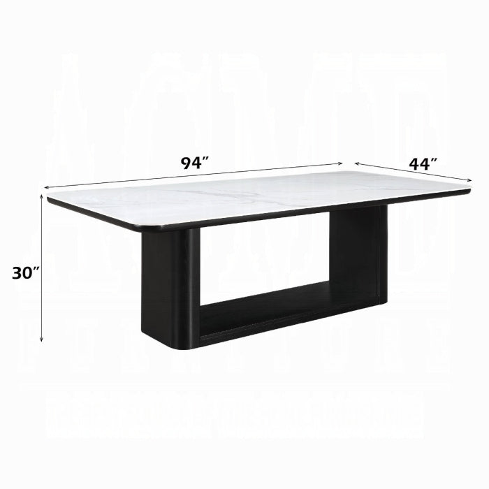 Konn Dining Table w/Ceramic Top