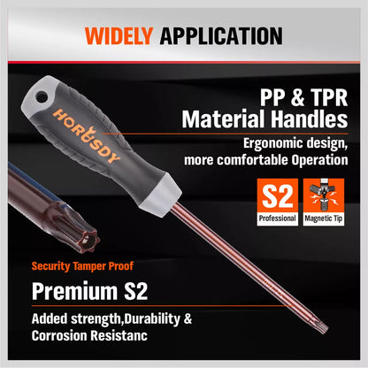 HORUSDY-12PCS Magnetic Torx Screwdriver Set (SDY94277) - Futu With . . .