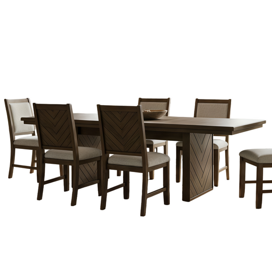 Casorio Walnut Dining Set
