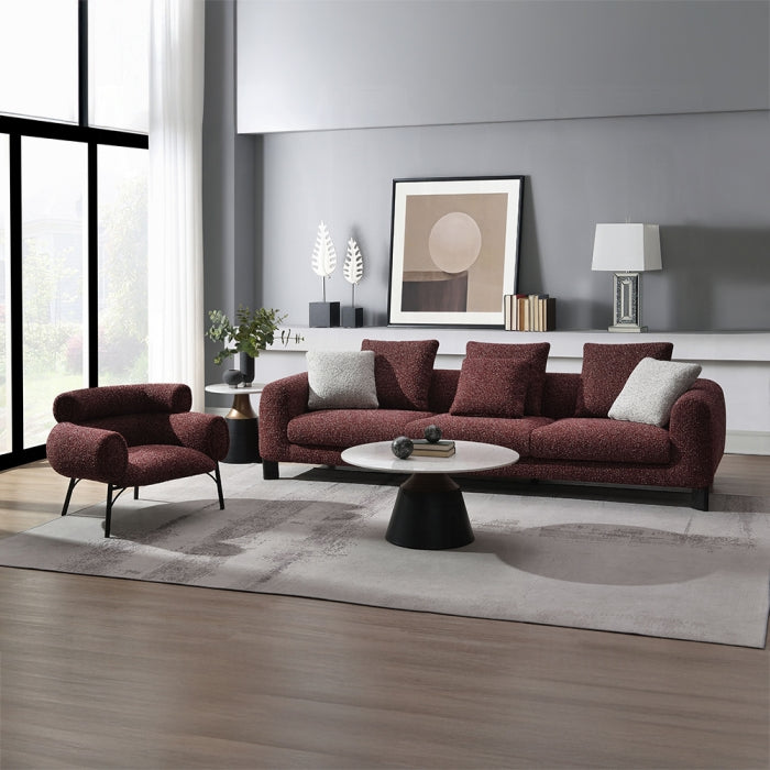 Marde Sofa w/6 Pillows