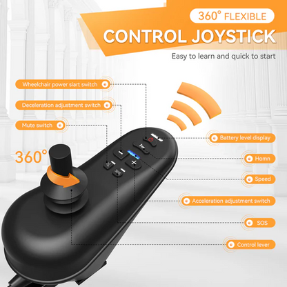 Lightweight Foldable Power Wheelchair