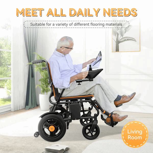 Lightweight Foldable Power Wheelchair