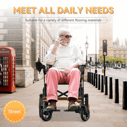 Lightweight Foldable Power Wheelchair