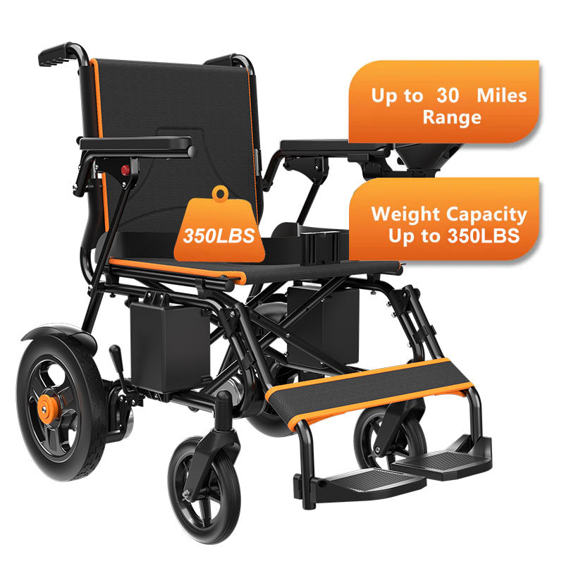 Lightweight Foldable Power Wheelchair
