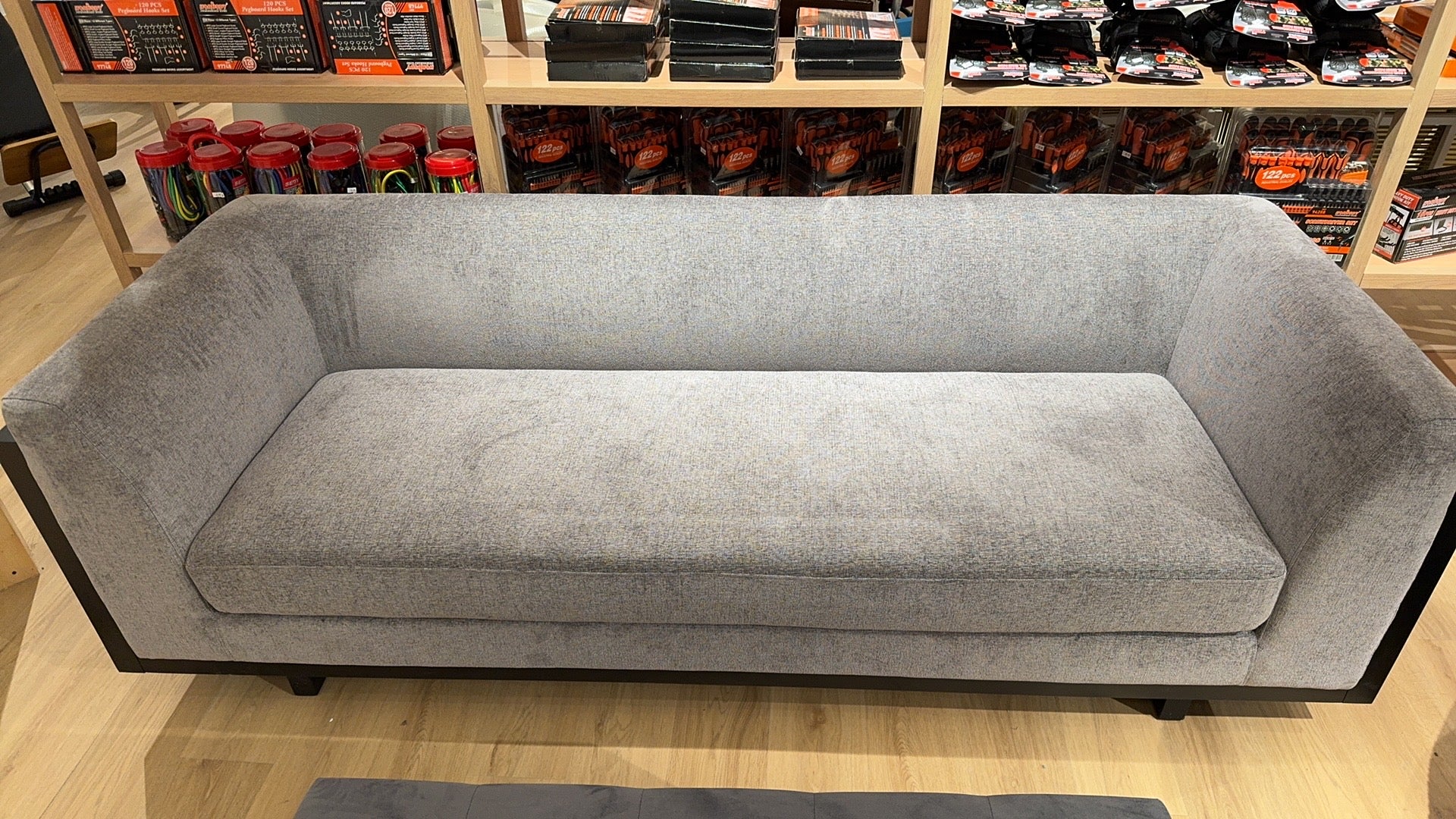 Genevieve 3 seat Sofa grey