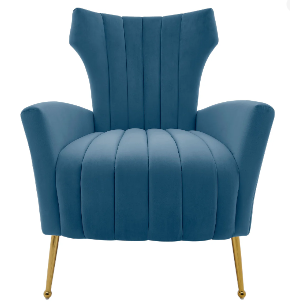 Kaylee Accent   Chair  Teal