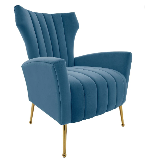 Kaylee Accent   Chair  Teal