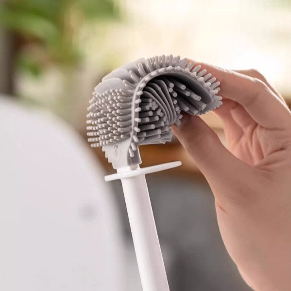 Wall-Mounted Toilet Brush Set