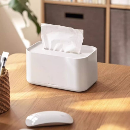 Spring-Loaded Tissue Box