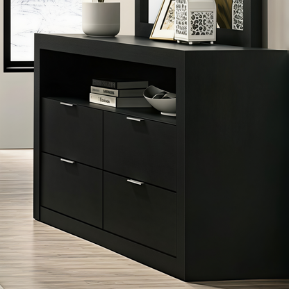 Altimari Black Bedroom Set