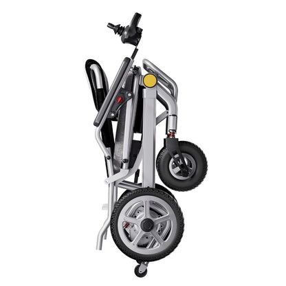 Lightweight Foldable Power Wheelchair with 2 Batteries