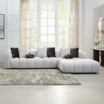 Manille Sectional Sofa w/8 Pillows