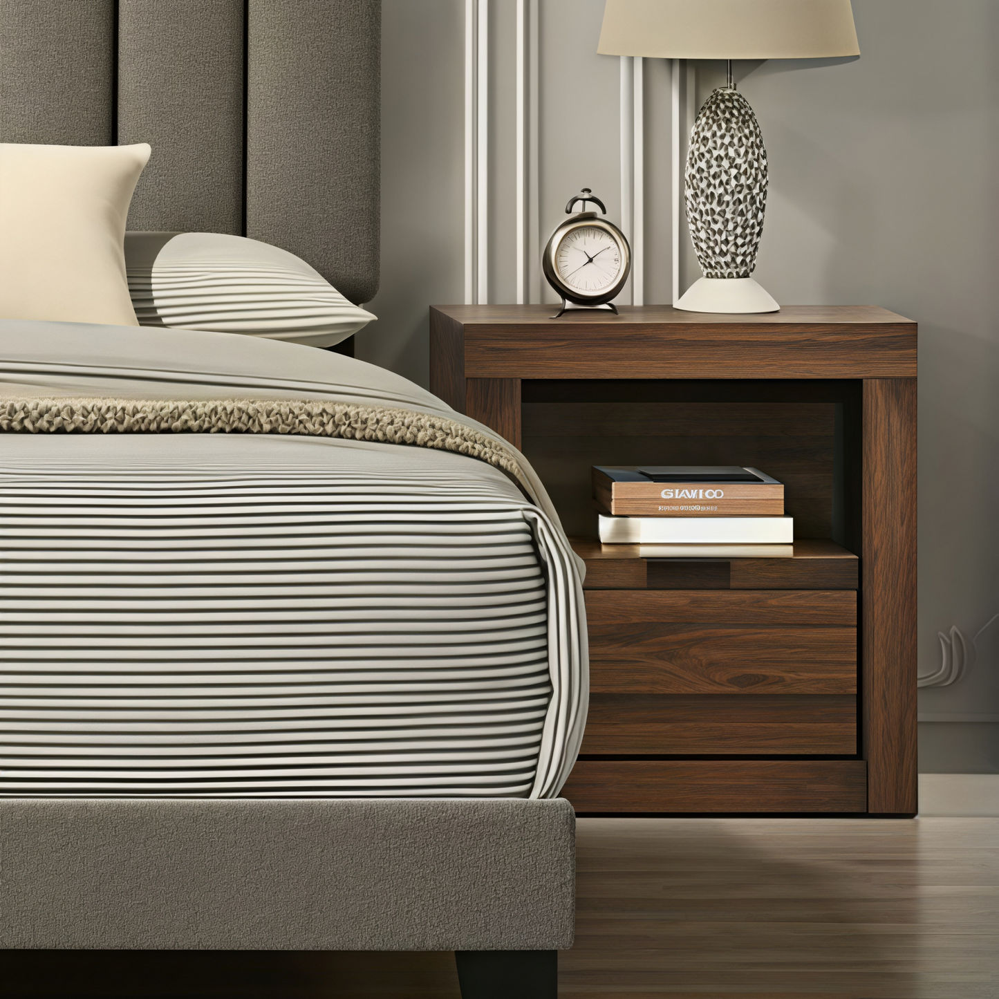 Altimari Walnut Bedroom Set