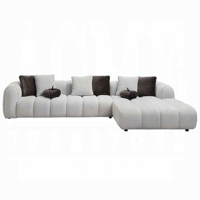 Manille Sectional Sofa w/8 Pillows
