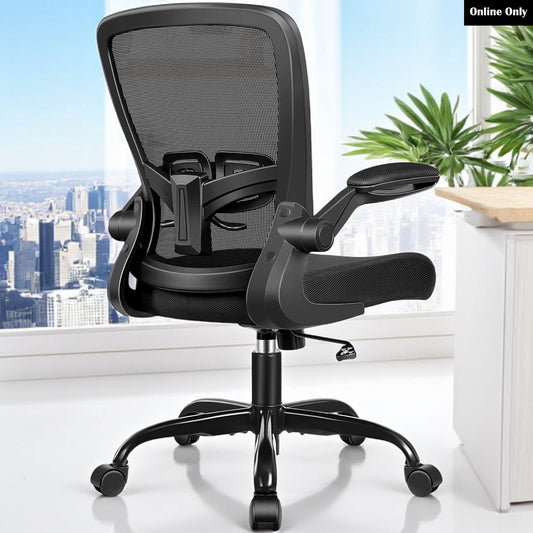 Ergonomic Mesh Office Chair with Flip Up Arms