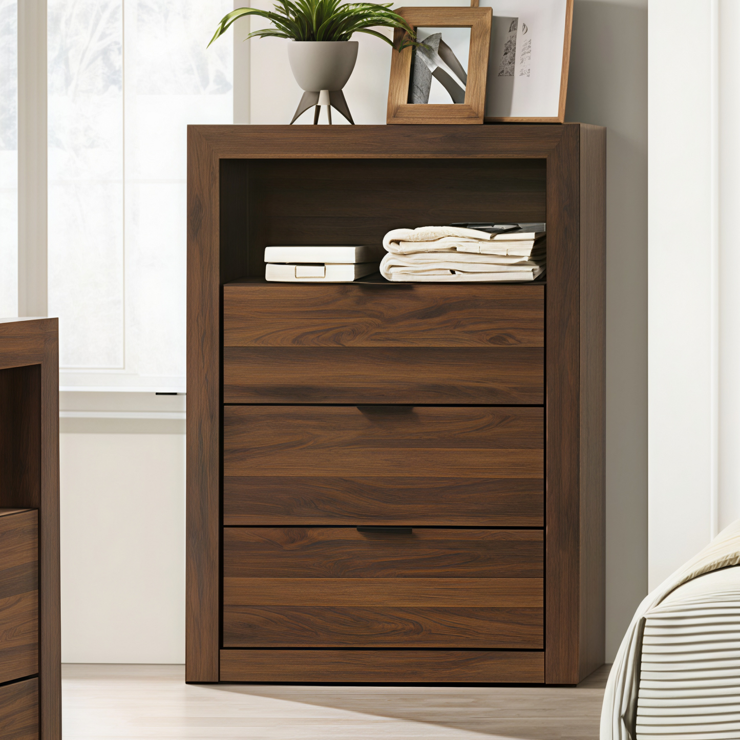Altimari Walnut Bedroom Set