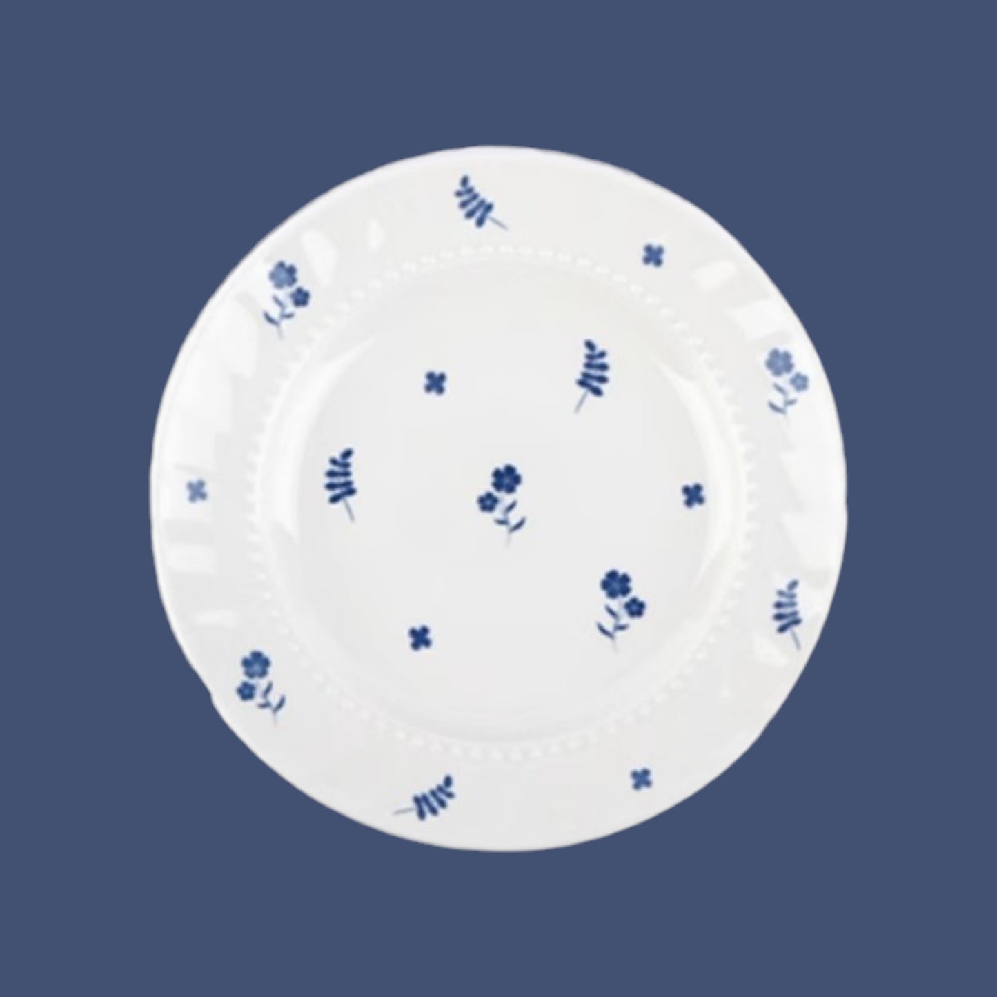 Blue Fleur Dinnerware