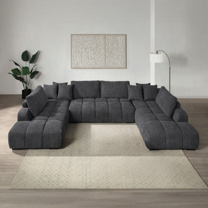 Chosan Sectional Sofa w/6 Pillows