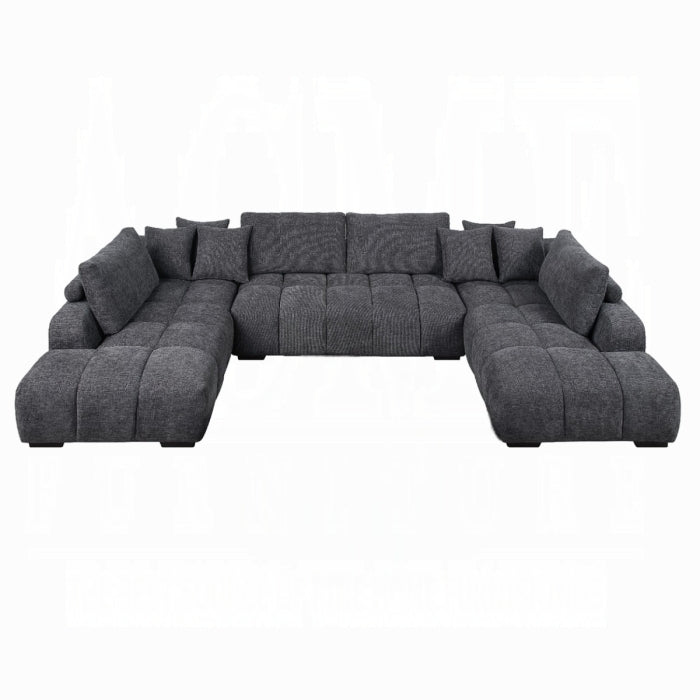 Chosan Sectional Sofa w/6 Pillows