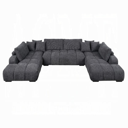 Chosan Sectional Sofa w/6 Pillows