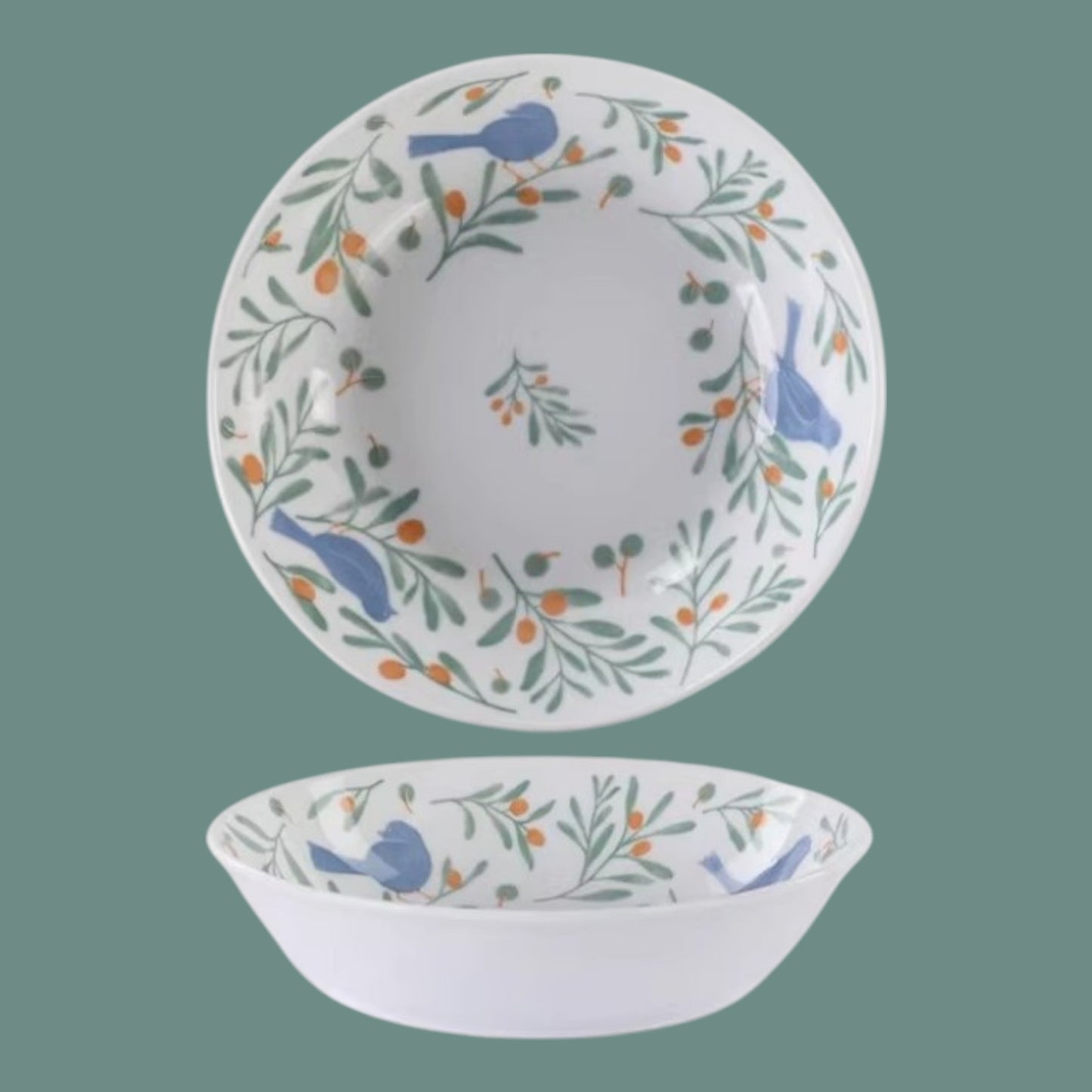 Olive Branch & Sparrow Dinnerware