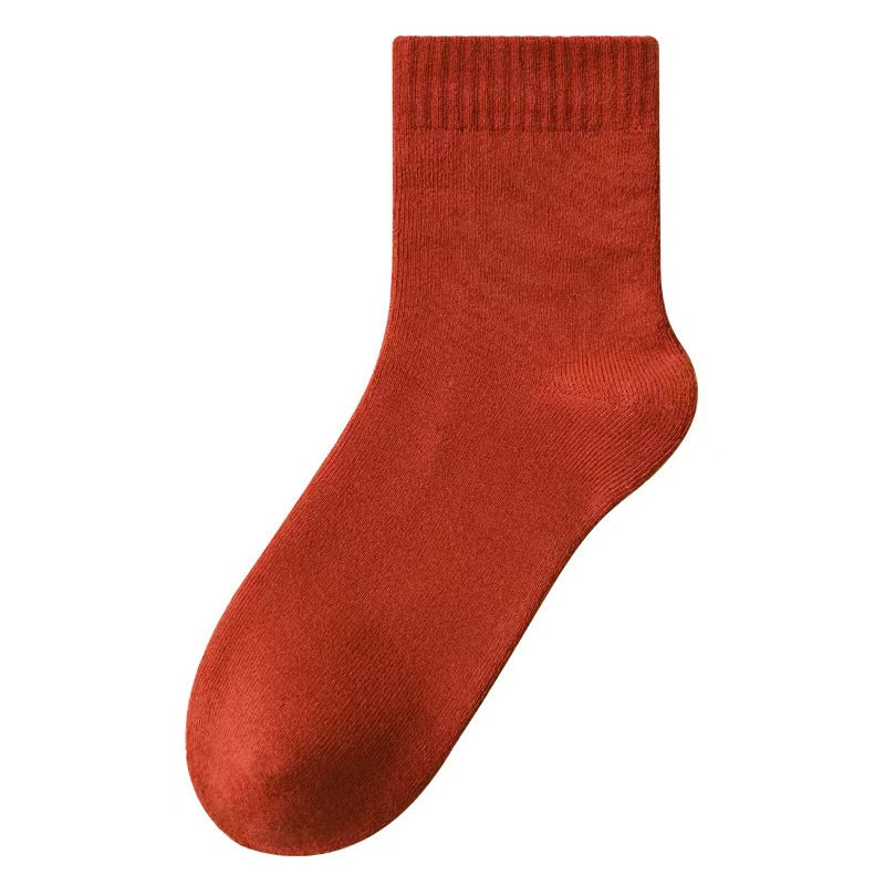 Unisex Thick Cotton Terry Socks - 2 Pairs