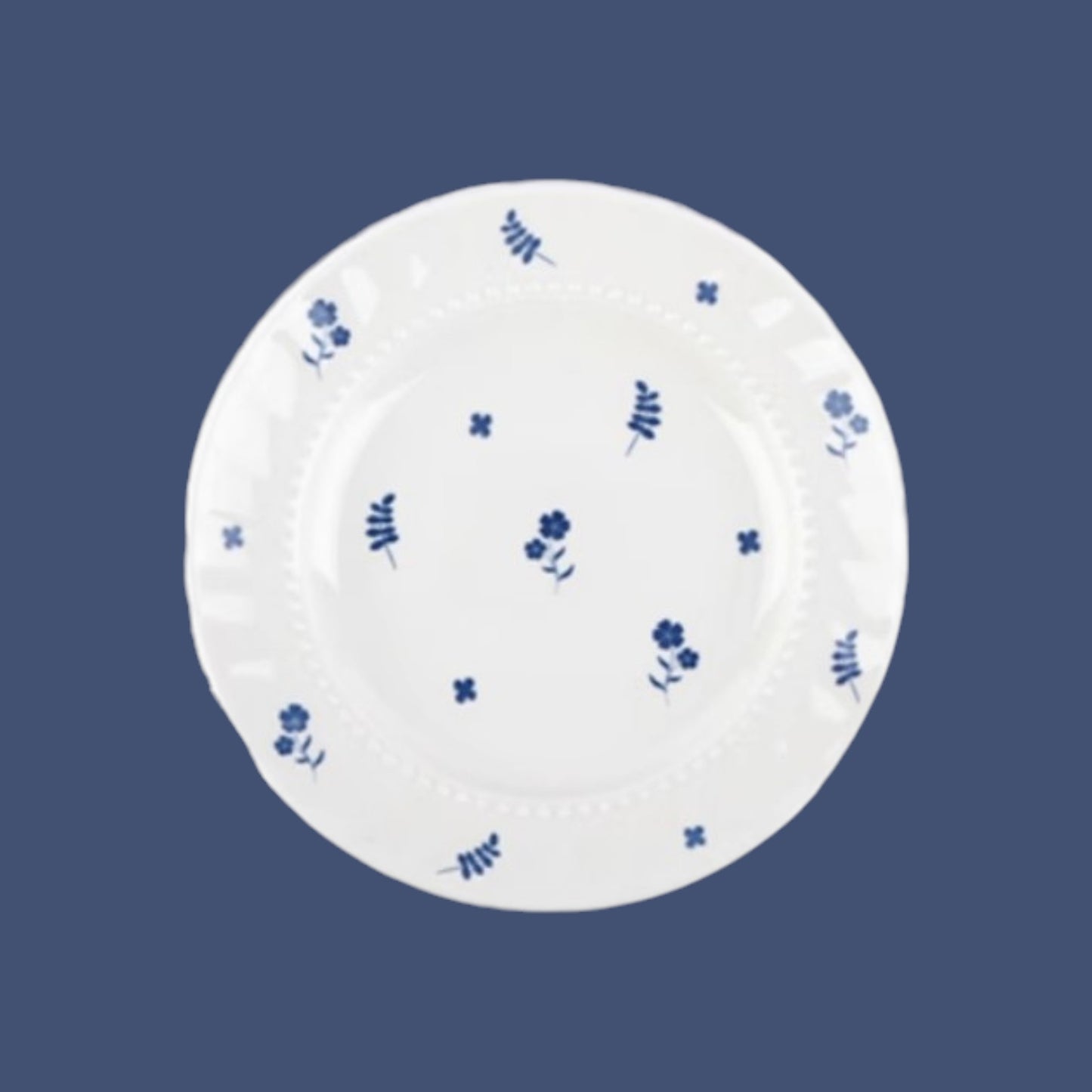 Blue Fleur Dinnerware