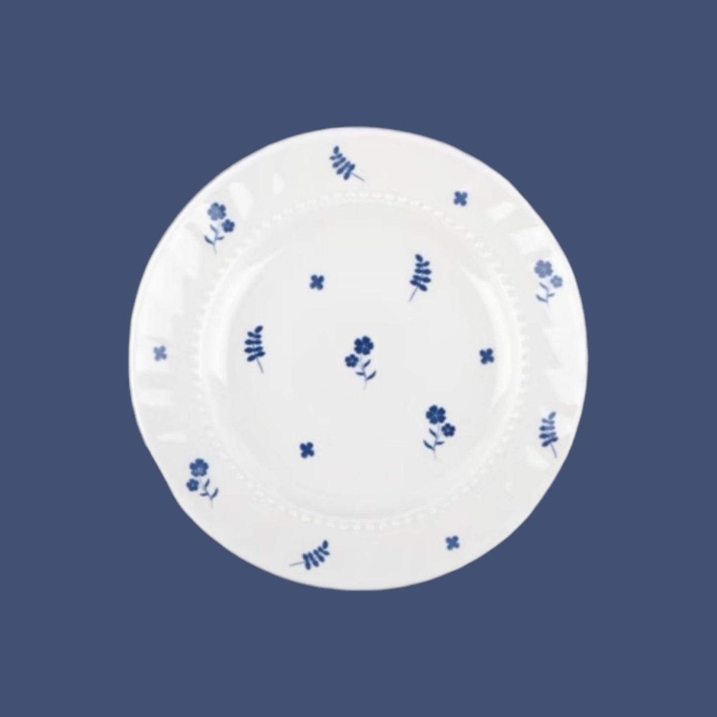 Blue Fleur Dinnerware